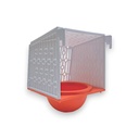 Nestkastje extra nr.2 + nest Wit+oranje