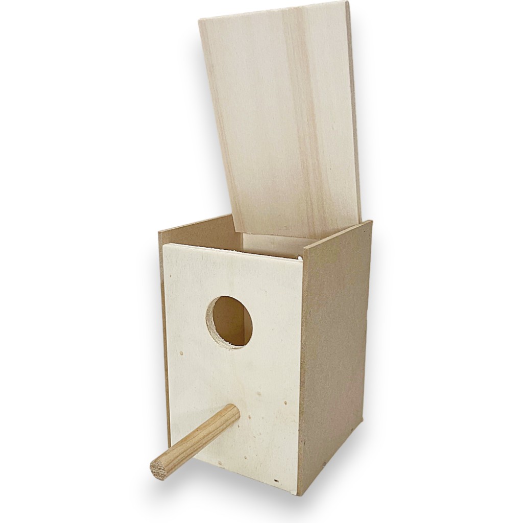 Exotennestkast midden nr.3 DxBxH 10.8x10.5x15.8 cm