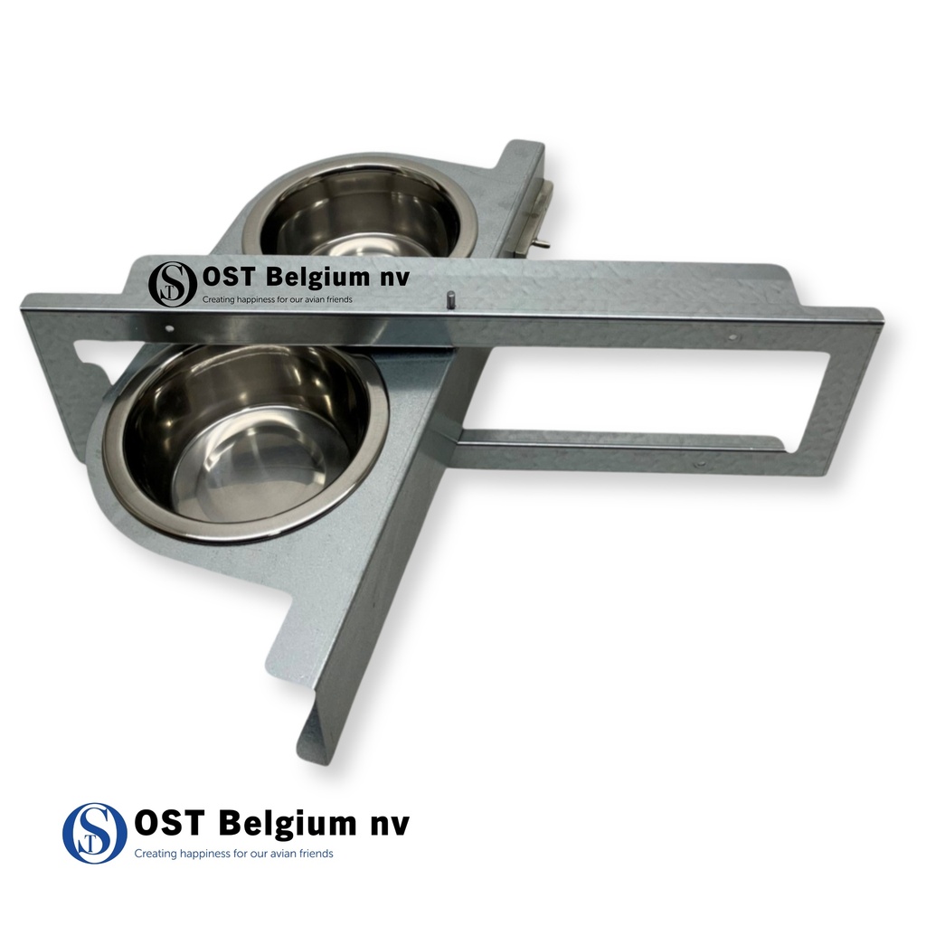 [89320131] Draaiplateau 2 delig + potten (13 cm)