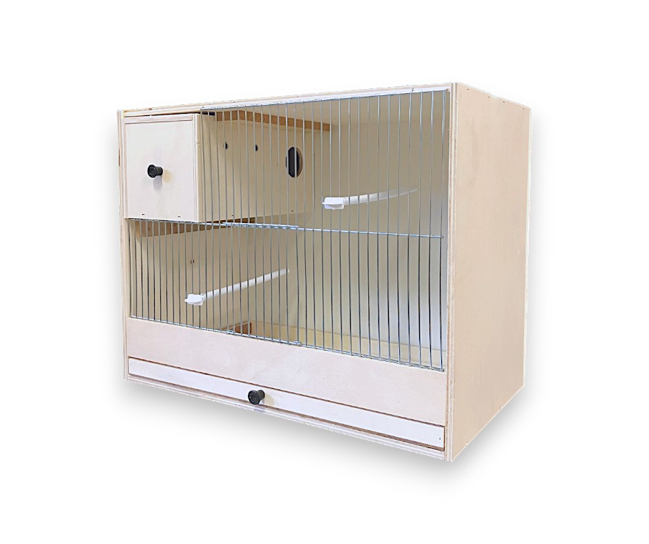 [87203451] Zuchtkäfig mit Nest (50 cm)