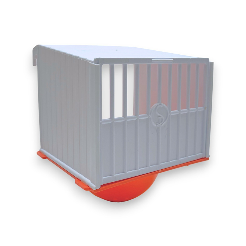 [881511211] Nistkasten Nr. 1 + Nestbaugruppe (Weiß / Orange)