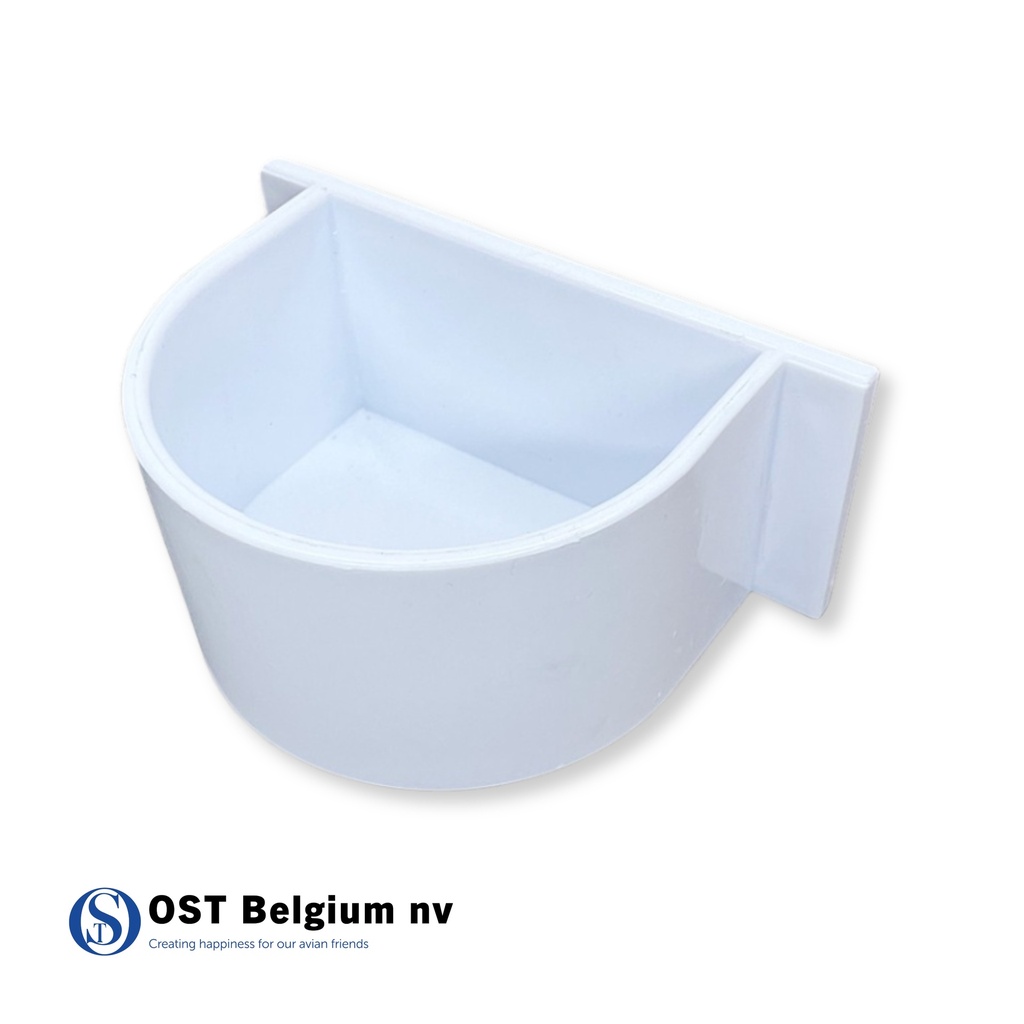 [88351651] Parrot pot large with wings (White)