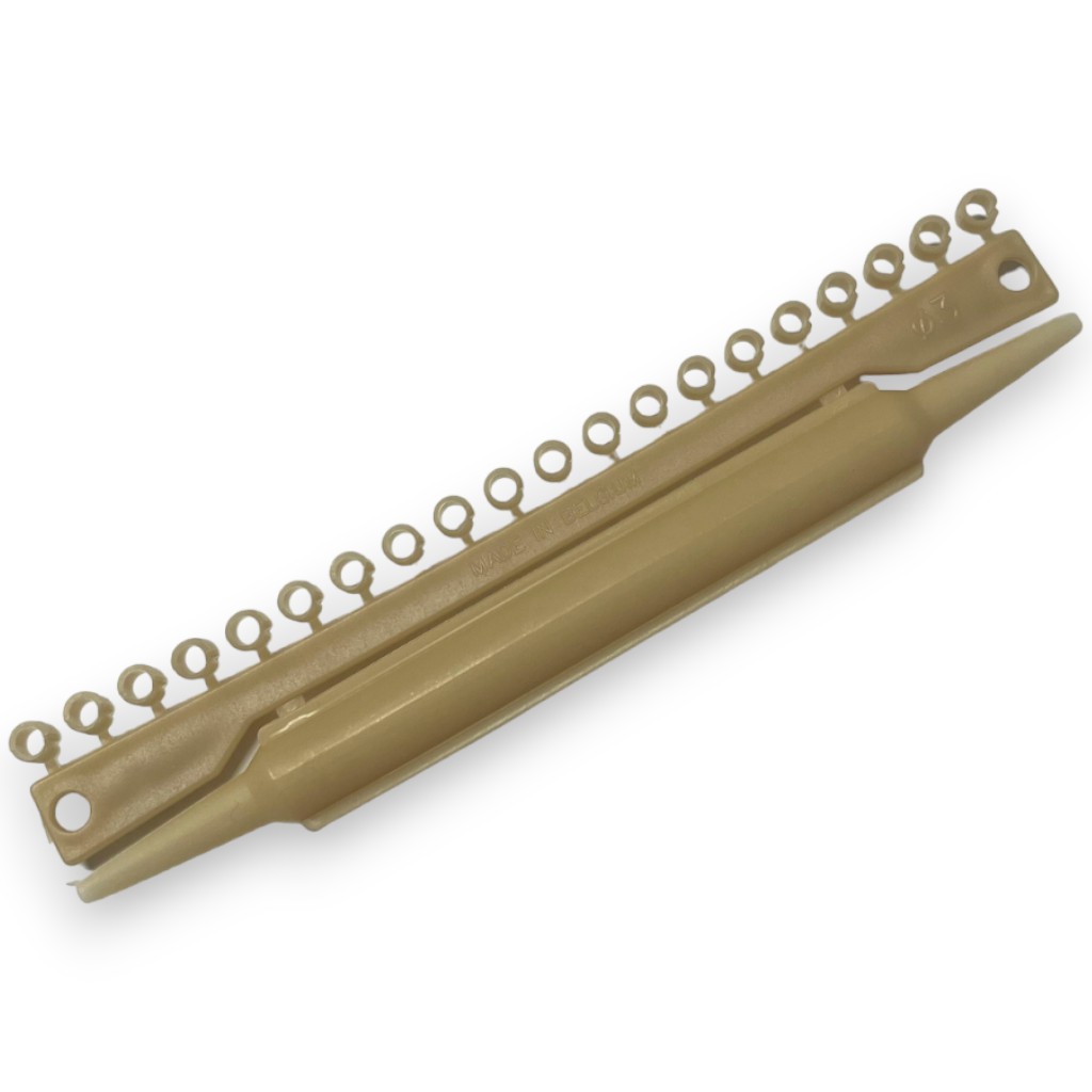 [88898821] Geteilter PVC-Ring/20 Stück (Beige, 2,5-mm-Exoten)