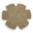 Incrustation de jute nid 10 pièces