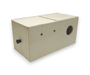 Agapornie Nistkasten groß Nr.2 TxBxH 14,5x29,5x14,5 cm