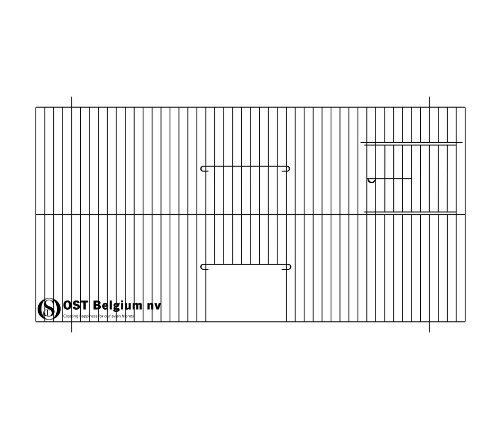 [89930611Z] Fronts 60x30cm Black (Door + Revolving door)