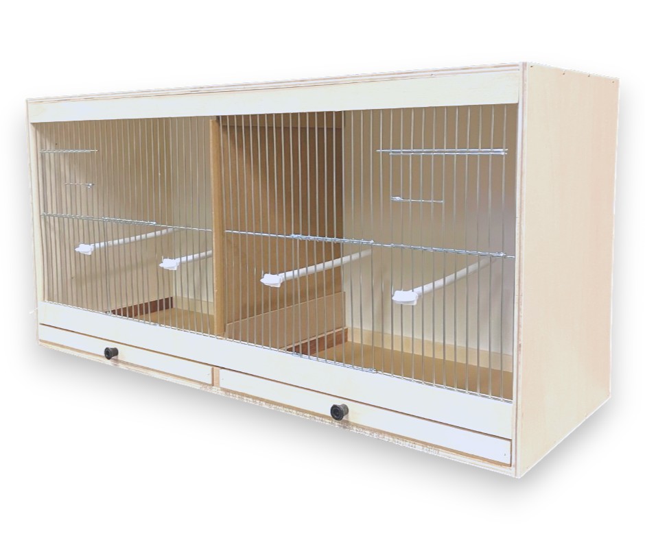 [87203321] Kweekkooi 120 cm (3 Deuren + 3 draaideuren)