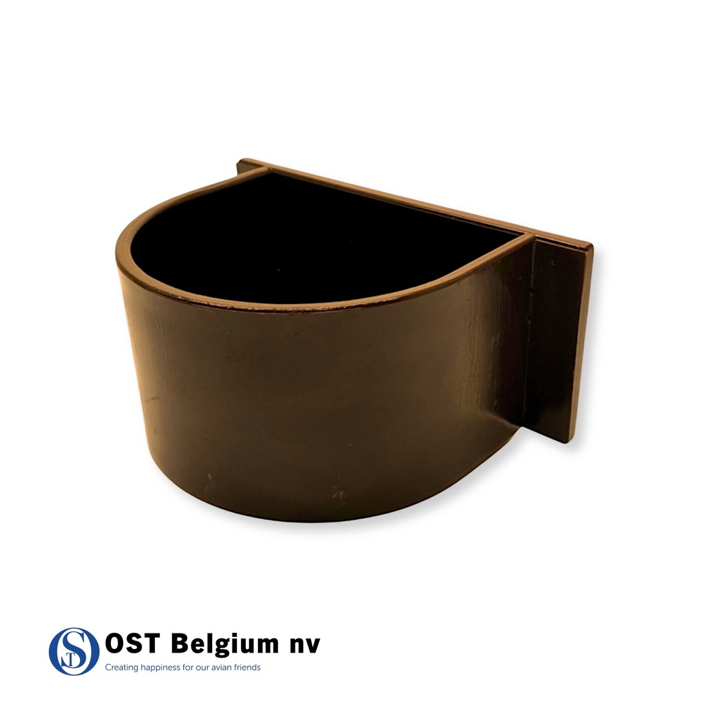 Papegaaibak groot met vleugels - Bruin