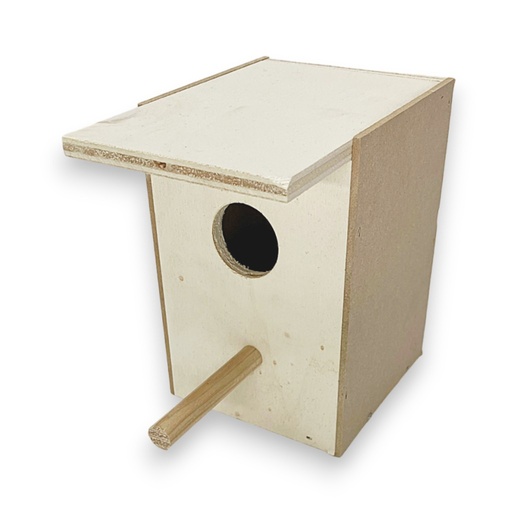 [87112031] Exotic nest box middle no.3 DxWxH 10.8x10.5x15.8 cm