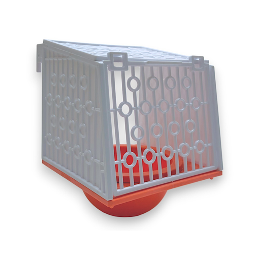 [88151132] Nestkastje extra nr.2 + nest Wit+oranje